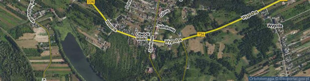 Zdjęcie satelitarne Otwock Wielki ul.